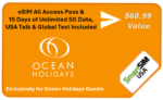 SmartSIM USA Powered by Zingbat Mobile Solutions with features Ocean Holidays Exclusive Offer