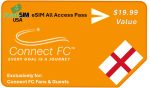 SmartSIM USA Powered by Zingbat Mobile Solutions with features Connect FC Fan & Guest Exclusive Offer https://www.connectfc.co.uk/